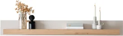 Home affaire Wandboard »Sonora, modernes Wandregal, Wandhalter mit Ablagefläche, 159 cm breit« vielseitig einsetzbares Hängeregal, in zwei Größen verfügbar