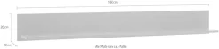 Home affaire Wandregal »Ascot« Breite 160 cm