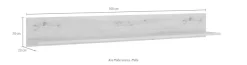 Home affaire Wandregal »Luci« Breite 160 cm