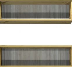 Home affaire Wandregal »Meliss« aus nordischer Kiefer gefertigt, Breite 80 cm, 2-tlg