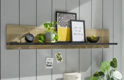 Home affaire Wandregal »Sherwood« Breite 160 cm, in modernem Holz Dekor, 28 mm starke Ablageböden