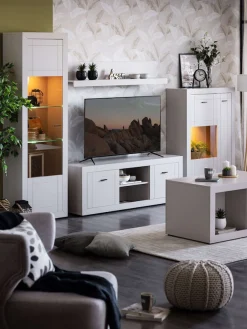 Home affaire Wandregal »Warwick, Schwebendes Regal, Wandkonsole, Wandboard« Ablageboden, Wandmontiert,Gesamtbreite 137,5 cm, Heißfolienprägung