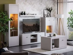 Home affaire Wandregal »Warwick, Schwebendes Regal, Wandkonsole, Wandboard« Ablageboden, Wandmontiert,Gesamtbreite 137,5 cm, Heißfolienprägung