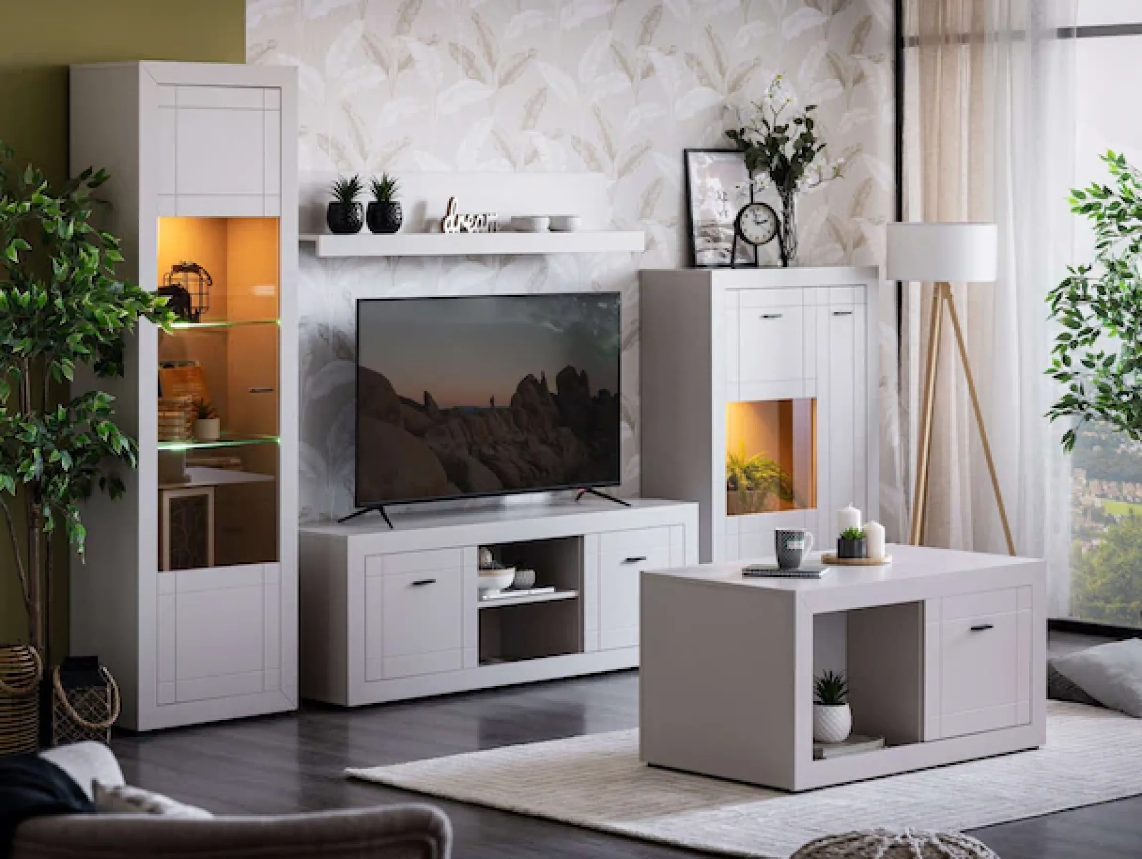 Home affaire Wandregal »Warwick, Schwebendes Regal, Wandkonsole, Wandboard« Ablageboden, Wandmontiert,Gesamtbreite 137,5 cm, Heißfolienprägung