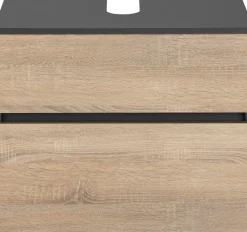 Home affaire Waschbeckenunterschrank »Wisla« Siphonausschnitt, Push-to-open-Funktion, Breite 60cm, Höhe 55 cm