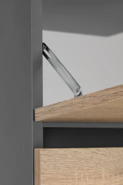 Home affaire Waschbeckenunterschrank »Wisla« Siphonausschnitt, Push-to-open-Funktion, Breite 80 cm, Höhe 55 cm
