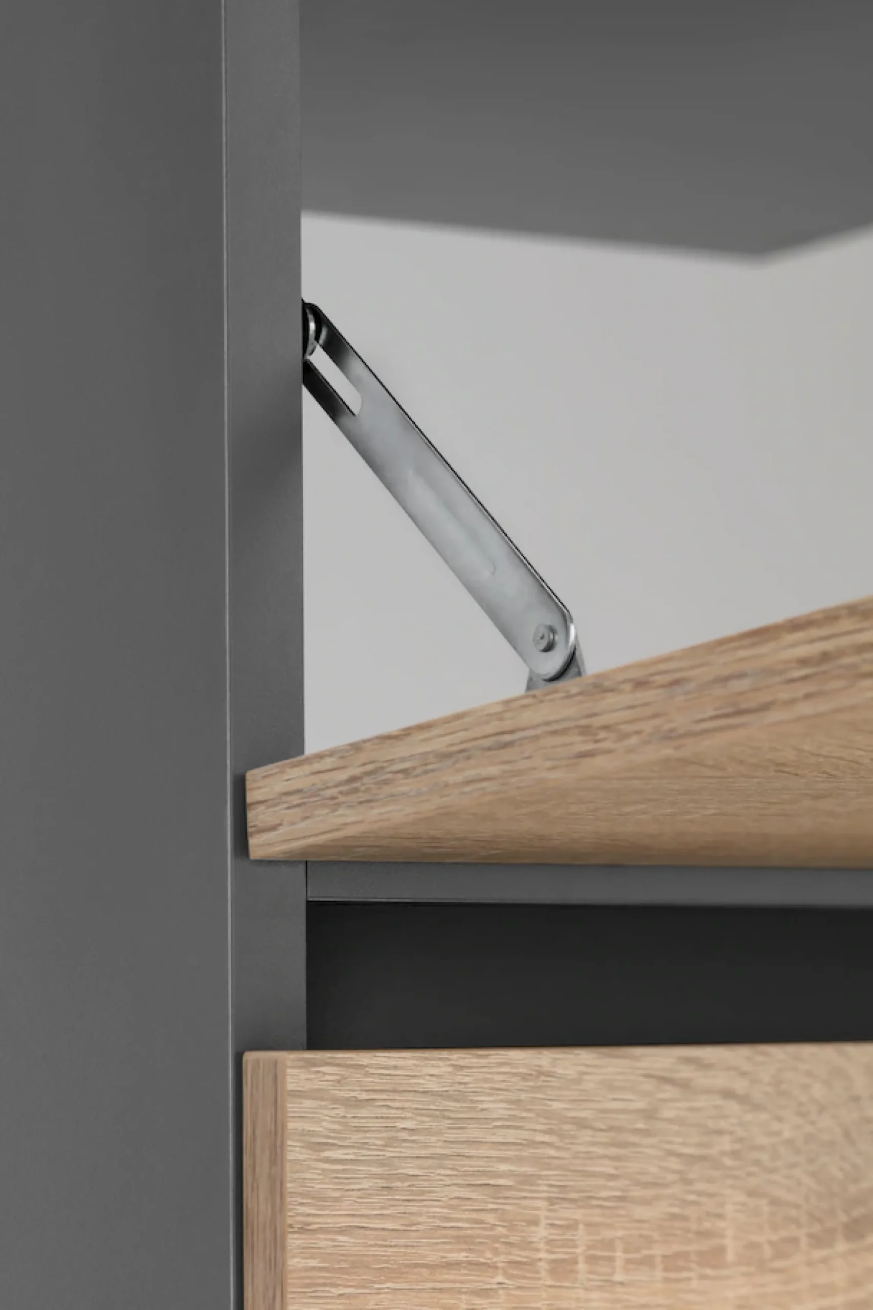 Home affaire Waschbeckenunterschrank »Wisla« Siphonausschnitt, Push-to-open-Funktion, Breite 80 cm, Höhe 55 cm