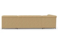 Home affaire Wohnlandschaft »Balme, moderne Formensprache, zeitloses Design, U-Form« Inkl. Zierkissen, wahlweise mit Bettfunktion