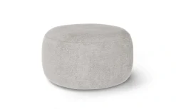 homsy by Ana Johnson Polsterhocker »PEBBLA Rundhocker, modernes Design, Bezug- Boucle oder Struktur« Durchmesser 70 cm, passend zum Sofa der Serie