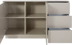 homsy by Ana Johnson Sideboard »Storvia« seidenmatte Lackierung, geräuschlose Soft-Close-Schubladen, B 140 cm