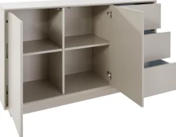homsy by Ana Johnson Sideboard »Storvia« seidenmatte Lackierung, geräuschlose Soft-Close-Schubladen, B 140 cm