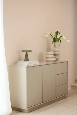 homsy by Ana Johnson Sideboard »Storvia« seidenmatte Lackierung, geräuschlose Soft-Close-Schubladen, B 140 cm