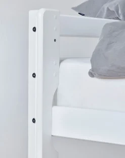 Hoppekids Hochbett »ECO Dream 90x200 mit Schreibtisch & Loungesofa / Gästebett« Kinderbett aus Massivholz, Sofa ausziehbar zum Gästebett