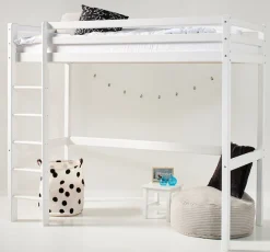 Hoppekids Hochbett »ECO Dream« 90x200 Massiv, umbaubar zum Einzelbett