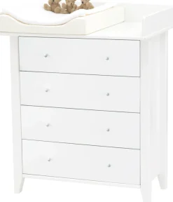 Hoppekids Wickelkommode »CHRISTIAN« Wickelaufsatz abnehmbar 84 cm