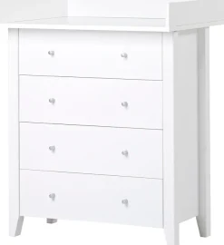 Hoppekids Wickelkommode »CHRISTIAN« Wickelaufsatz abnehmbar 84 cm