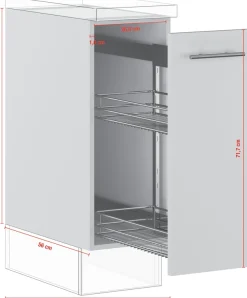 IMPULS KÜCHEN Auszugsunterschrank »