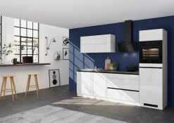 IMPULS KÜCHEN Küchenzeile »"Hamburg", Ausrichtung wählbar, Schubkästen mit Soft-Close,« vormontiert,wahlweise mit E-Geräten, Breite 280 cm