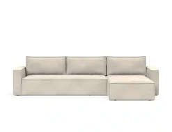 INNOVATION LIVING ™ Ecksofa »Newilla, bequemes L-Form Sofa mit Funktion & Bettkasten, B: 340cm« 10cm Pocket Spring Komfort, großer Stauraum, stabile Stahlkonstruktion