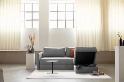 INNOVATION LIVING ™ Polsterhocker »Cornila, Fußhocker, Pouf« Sitzhocker, aufklappbar, großer Stauraum, frei im Raum stellbar