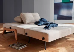 INNOVATION LIVING ™ Schlafsofa »Cubed Klappsofa, hochwertige Schlaffunktion, Design und extra Komfort« Frontauszug, sehr platzsparend, abgewinkelt Sitzen, waagerecht liegen