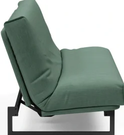 INNOVATION LIVING ™ Schlafsofa »Fraction Dauerschlaffunktion, schlicht und elegant, Industriedesign« bequem, Rückenlehne 3-fach verstellbar