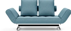 INNOVATION LIVING ™ Schlafsofa »Ghia Breite 210cm, inkl. Armteilverstellung und Bettfunktion« in scandinavischem Design, mit zwei losen Rückenkissen