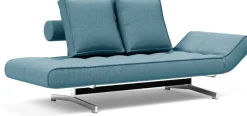 INNOVATION LIVING ™ Schlafsofa »Ghia Breite 210cm, inkl. Armteilverstellung und Bettfunktion« in scandinavischem Design, mit zwei losen Rückenkissen