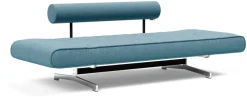 INNOVATION LIVING ™ Schlafsofa »Ghia Breite 210cm, inkl. Armteilverstellung und Bettfunktion« in scandinavischem Design, mit zwei losen Rückenkissen