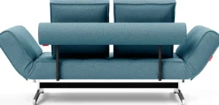 INNOVATION LIVING ™ Schlafsofa »Ghia Breite 210cm, inkl. Armteilverstellung und Bettfunktion« in scandinavischem Design, mit zwei losen Rückenkissen