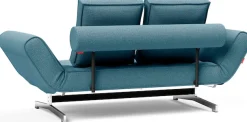 INNOVATION LIVING ™ Schlafsofa »Ghia Breite 210cm, inkl. Armteilverstellung und Bettfunktion« in scandinavischem Design, mit zwei losen Rückenkissen