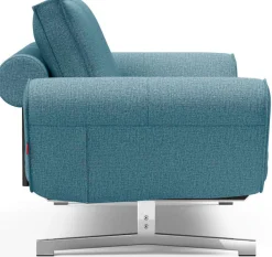 INNOVATION LIVING ™ Schlafsofa »Ghia Breite 210cm, inkl. Armteilverstellung und Bettfunktion« in scandinavischem Design, mit zwei losen Rückenkissen