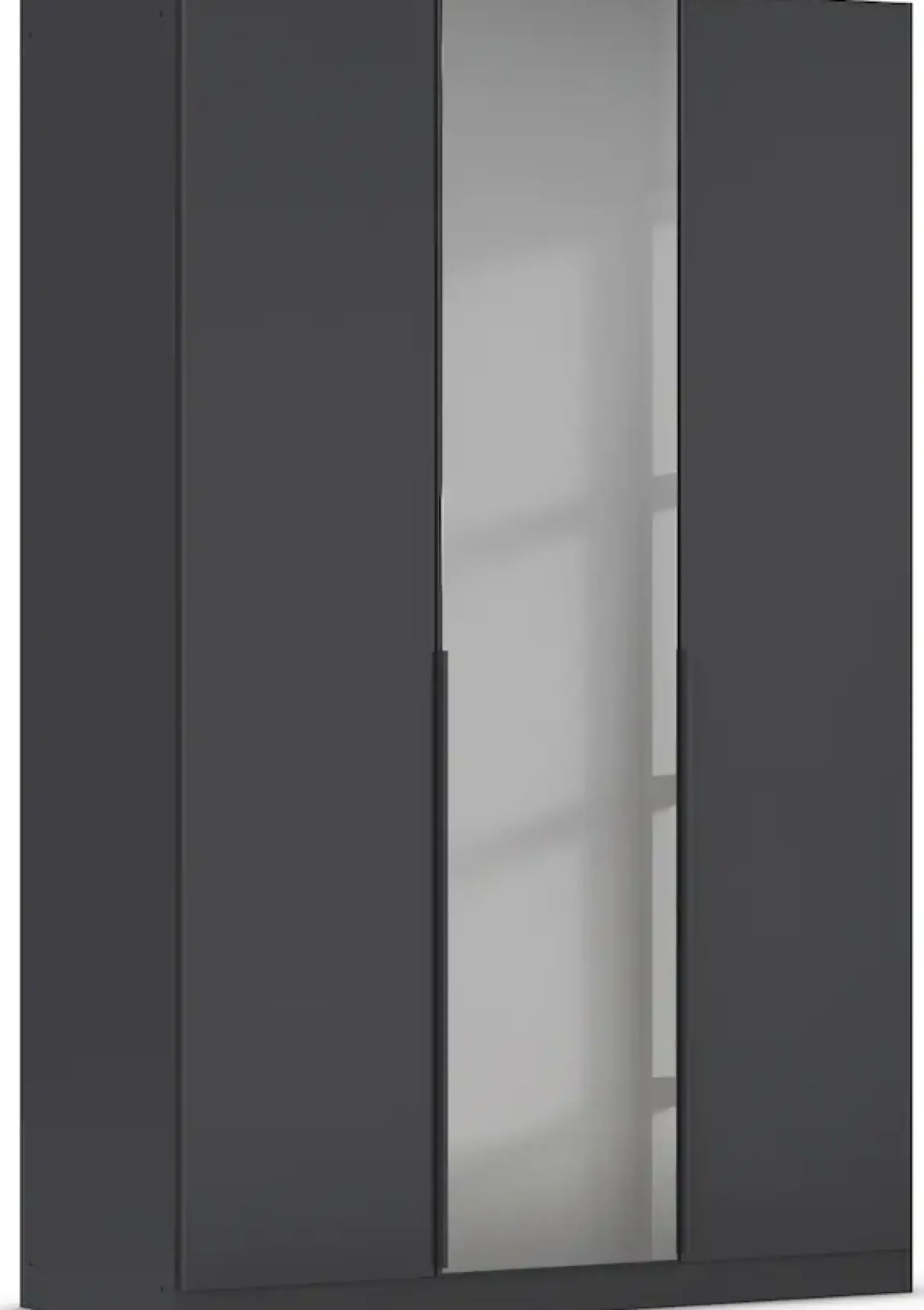 INOSIGN BY RAUCH Drehtürenschrank »Schlafzimmerschrank Kleiderschrank Schrank Garderobe FERRIS« In 3 Ausstattungen BASIC/CLASSIC/PREMIUM, Breiten 136/181/226/271 cm,Mitteltüren mit hochwertigem Grauspiegel MADE IN GERMANY