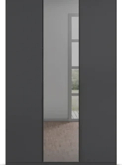 INOSIGN BY RAUCH Drehtürenschrank »Schlafzimmerschrank Kleiderschrank Schrank Garderobe FERRIS« In 3 Ausstattungen BASIC/CLASSIC/PREMIUM, Breiten 136/181/226/271 cm,Mitteltüren mit hochwertigem Grauspiegel MADE IN GERMANY