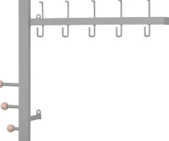 INOSIGN Garderobenleiste aus Metall, Breite 64 cm