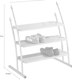 INOSIGN Schuhregal buchefarben