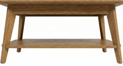 Jahnke Couchtisch »SIXTY COFFEE« Couchtisch, 2 Ebenen, Skandi, Eiche-Optik & Marmor-Look, Breite:110 cm
