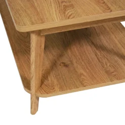 Jahnke Couchtisch »SIXTY COFFEE« Couchtisch, 2 Ebenen, Skandi, Eiche-Optik & Marmor-Look, Breite:110 cm