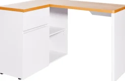 Jahnke Eckschreibtisch »CU-LIBRE 125 E« wechselseitig montierbar