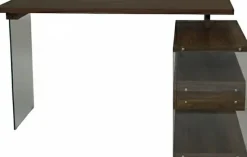 Jahnke Eckschreibtisch »LUX C 15 E« Eckschreibtisch,Glas,wechselseitig montierbar,2 Schubladen,B:145 cm