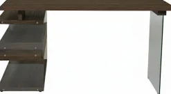 Jahnke Eckschreibtisch »LUX C 15 E« Eckschreibtisch,Glas,wechselseitig montierbar,2 Schubladen,B:145 cm