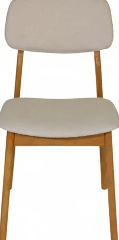 Jahnke Esszimmerstuhl »JOY SIT DUO« (Set) Esszimmerstuhl (2er Set), Massivholz, Boucle-Stoff,bis 110kg belastbar