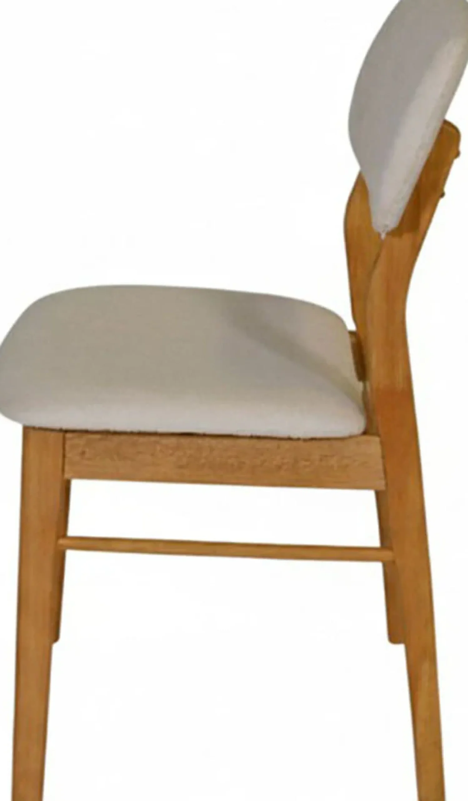 Jahnke Esszimmerstuhl »JOY SIT DUO« (Set) Esszimmerstuhl (2er Set), Massivholz, Boucle-Stoff,bis 110kg belastbar