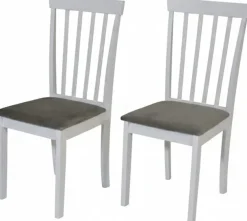 Jahnke Esszimmerstuhl »LITE SIT DUO« (Set) Esszimmerstuhl (2er Set), Massivholz, Samt-Stoff, bis 110 kg belastbar