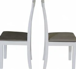 Jahnke Esszimmerstuhl »LITE SIT DUO« (Set) Esszimmerstuhl (2er Set), Massivholz, Samt-Stoff, bis 110 kg belastbar