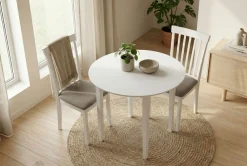Jahnke Esszimmerstuhl »LITE SIT DUO« (Set) Esszimmerstuhl (2er Set), Massivholz, Samt-Stoff, bis 110 kg belastbar