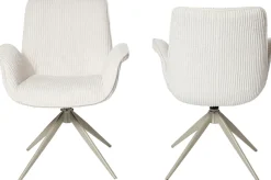Jahnke Schalenstuhl »BAT TWIST DUO« () 2er Set, drehbar, gepolstert, mit Armlehnen, B:66xT:60,5xH:85 cm