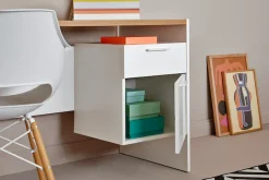 Jahnke Schreibtisch »ML C 130« Breite 123,5 cm, wechselseitig montierbar