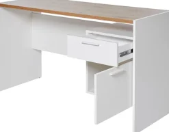 Jahnke Schreibtisch »ML C 130« Breite 123,5 cm, wechselseitig montierbar