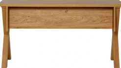 Jahnke Schreibtisch »X-CLUB D 15« 1 Stk. tlg. große Arbeitsfläche, stabiles X-Gestell, Stauraum, Breite ca. 146 cm